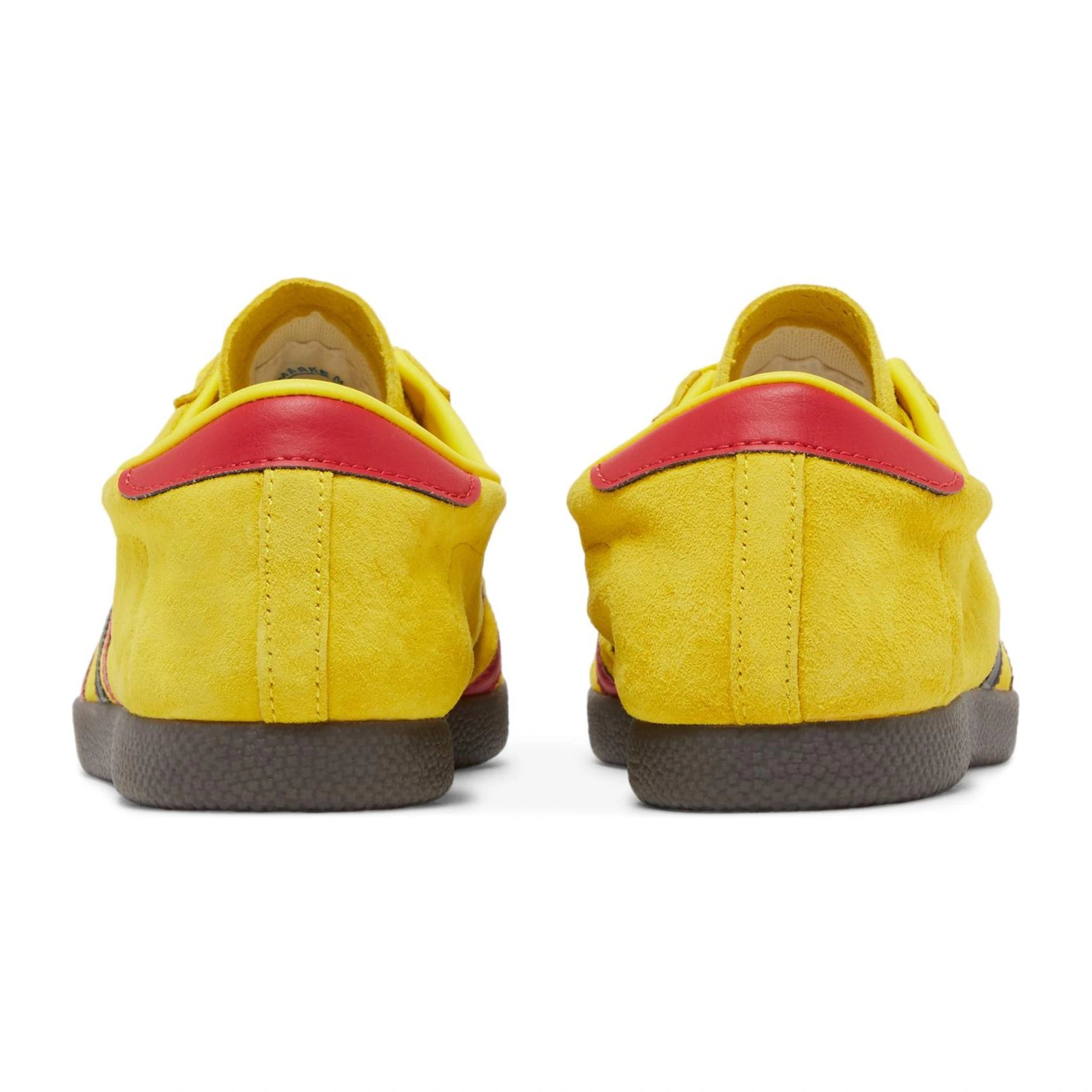 Back view of Adidas Herzogenaurach City Series Yellow Scarlet IF2349